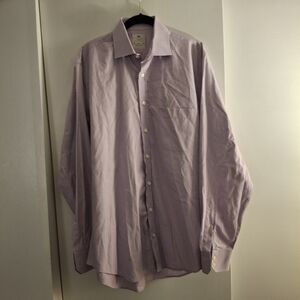 Hawes & Curtis Men's Lavender Dress Shirt